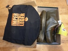 BNIB Aigle khaki/orange rubber