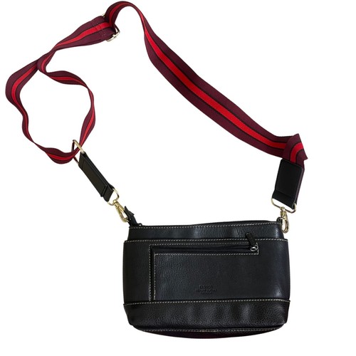 Buxton black leather - leather, crossbody