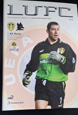 leeds utd football programmes