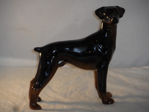 Coopercraft pottery doberman - coopercraft,