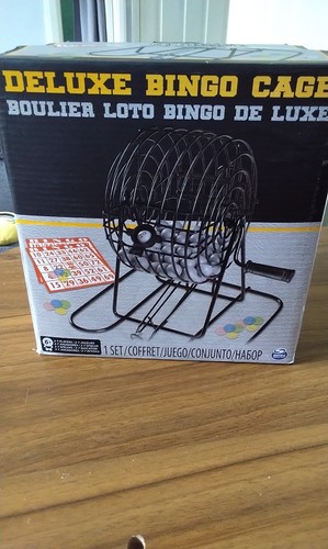 Deluxe bingo cage game - deluxe,
