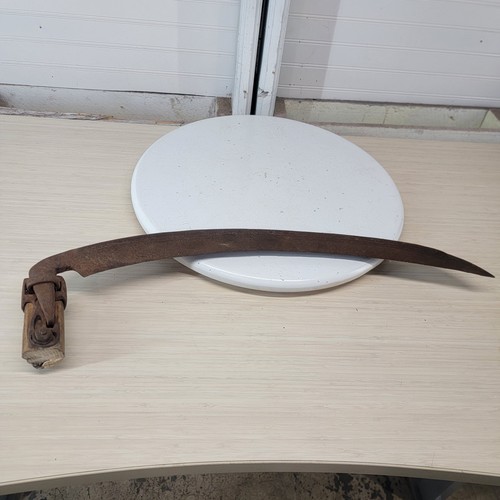 Antique scythe blade - antique,