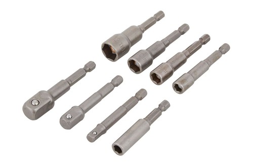8pce socket adaptor set - set, hex