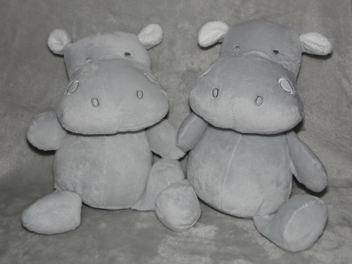 Boots grey hippo soft - , toy