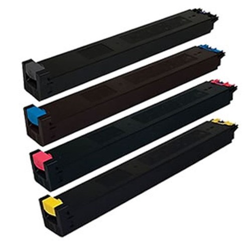 Copier laser toner pack set - 4, pack/set