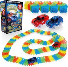 220pc Flexible Glow Race Track
