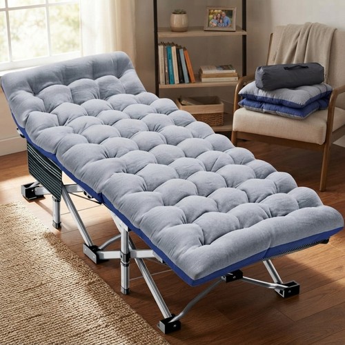 Luxury folding camp bed - folding,