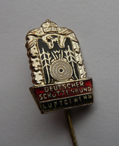 Vintage german enamel shooting - vintage,