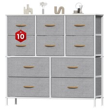 10 Drawer Fabric Storage