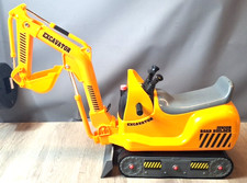 Excavator Junior Road Builder Kids' Sit-On Toy Christmas Gift Toddler J1809