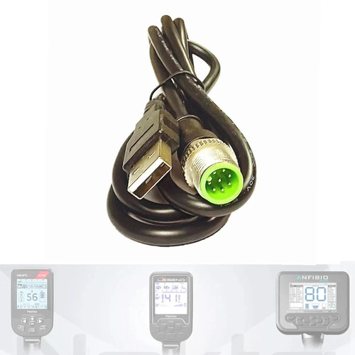 Metal detector charging cable - metal,