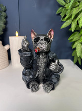 Cool French Bulldog Ornament – 18cm | Cheeky Animals with Attitude
