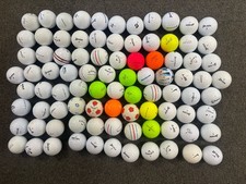 90 x Premium Brand Golf Balls