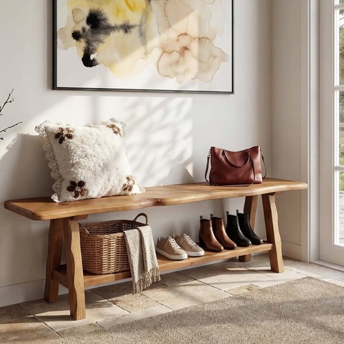 Inch farmhouse solid - 55, wood