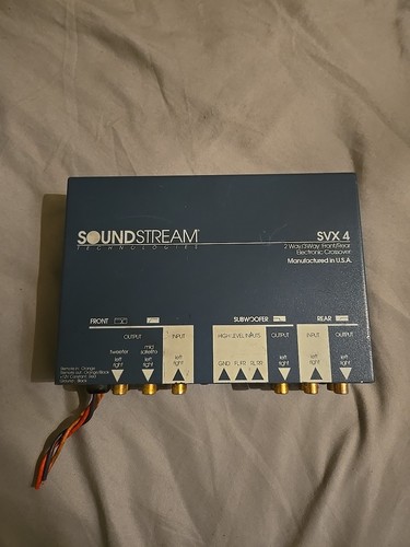 Soundstream svx4 electronic - soundstream,