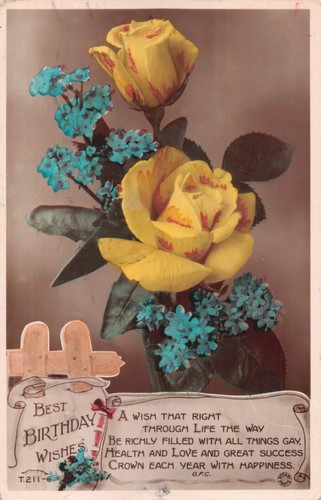 Genealogy postcard dodd - postcard,