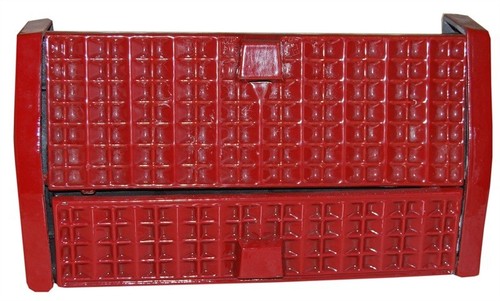 Red cast iron all - cast,