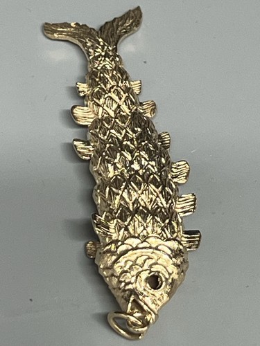 9ct gold large articulated - gold,