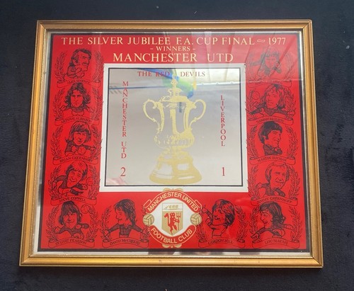 Manchester united 1977 cup - manchester, fa