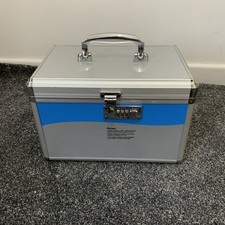 Square aluminium flight case range of uses - 12” x 7” x 8” (h) used multiple use