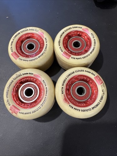 Ricta chrome clouds red 54mm - clouds,