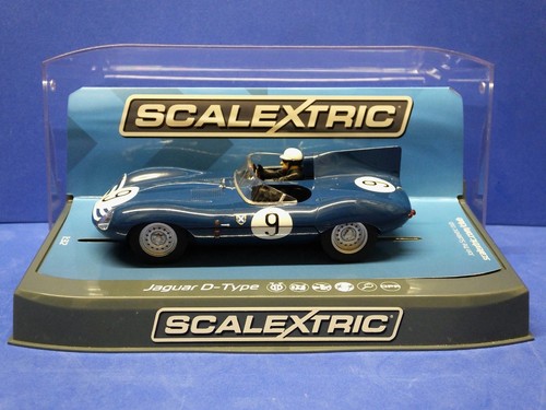 Scalextric c3730 jaguar - scalextric, d-type