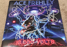 ACE FREHLEY SIGNED X3 10000