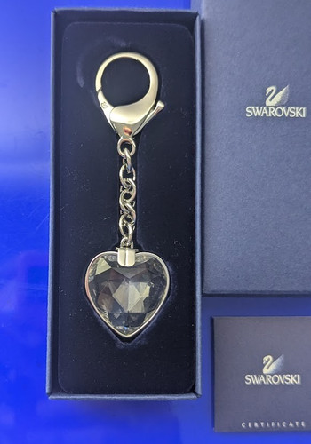 Swarovski crystal heart - crystal,