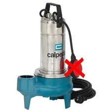 Submersible Vortex Pump Dirty Water CALPEDA GQS50-13 1,1kW 1,5Hp 400V 50Hz