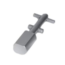 Toggle switch with button - with,