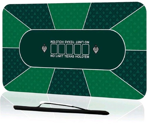 Poker mat 180 90cm - mat, players