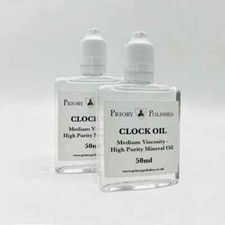 2 X Priory Clock Oil with
