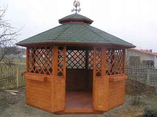 Wooden gazebo 3 5 - gazebo, 3.5