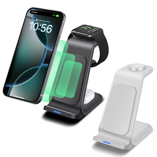 Wireless charger dock 3in1 - dock,