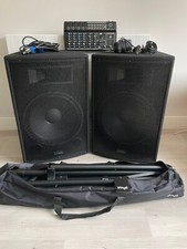 Subzero C15 Active/Passive pa system with mixer used