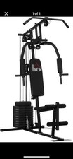 HOMCOM Home Gym Equipment, Multi Gym Workout Station with 45Kg Weight Stack.