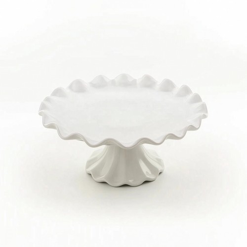 Cake stand white pedestal - pedestal, for