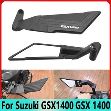 NEW Motorcycle CNC Rearview Mirror Wing Aerodynamic Rotatable For Suzuki GSX1400