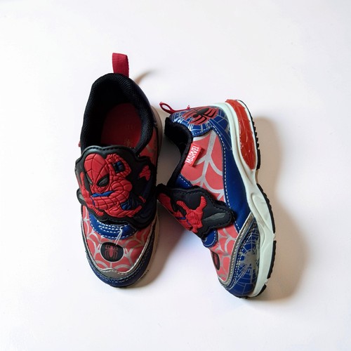 Boys size 11c spiderman shoes - boys,