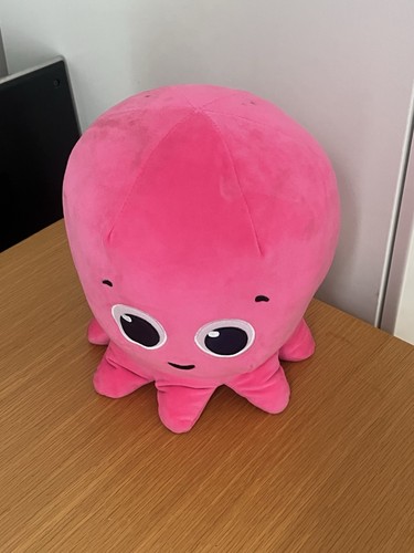 Octopus energy pink - plush, soft