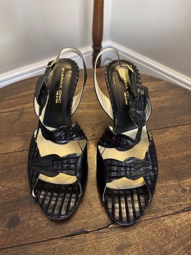 Sabrina chic black italian - chic,