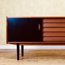 Troeds Black & Teak Sideboard