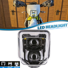 Dirt Bike LED Headlight Black