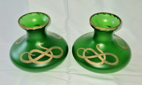 Pair c1900 bohemian art - bohemian,