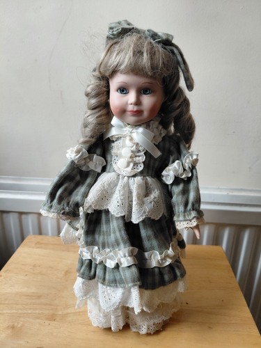 Collectable porcelain doll - porcelain,