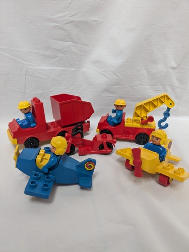 Vtg lego duplo vehicle bundle - duplo,