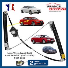 Electric Window Lift Mechanism Av Right for Audi A4 00-08 Sedan + Break B6/B7