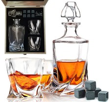 Twist whisky decanter crystal - decanter,,