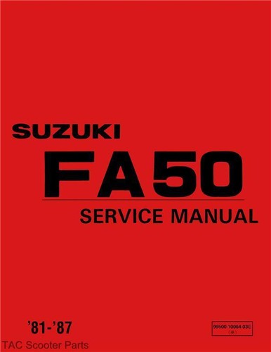 Suzuki fa50 shuttle service - fa50,