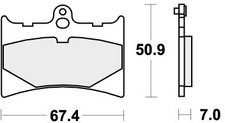 SBS Brake Pads Front For